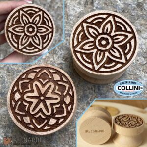 Made in Italy - Förmchen corzetti TWIN - MANDALA - 2 Stück