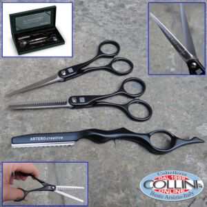 Artero - 3pc Schere / Ausdünnen / Abschrauben Set - Schwarz