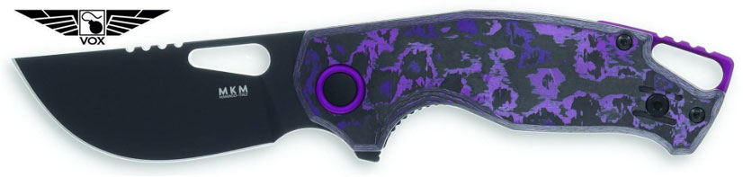 MKM VIncent Purple by VOX Jesper Voxnaes Maniago Knife Makers